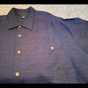 Knightsbridge Button Down Shirt. Deep Blue. 3XL
